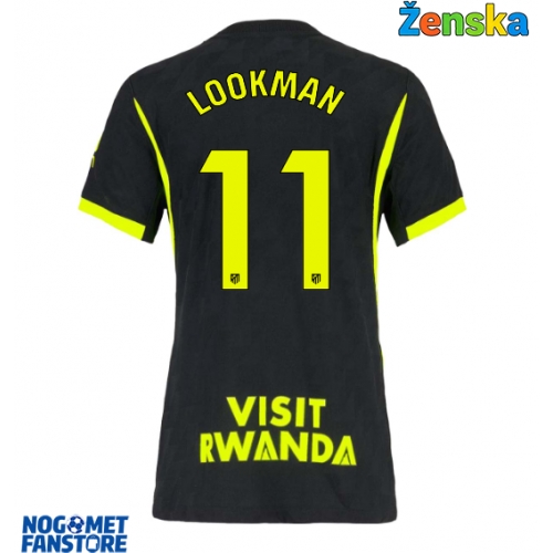 Atletico Madrid Ademola Lookman #11 Gostujuci Dres za Ženska 2026-27 Kratak Rukav
